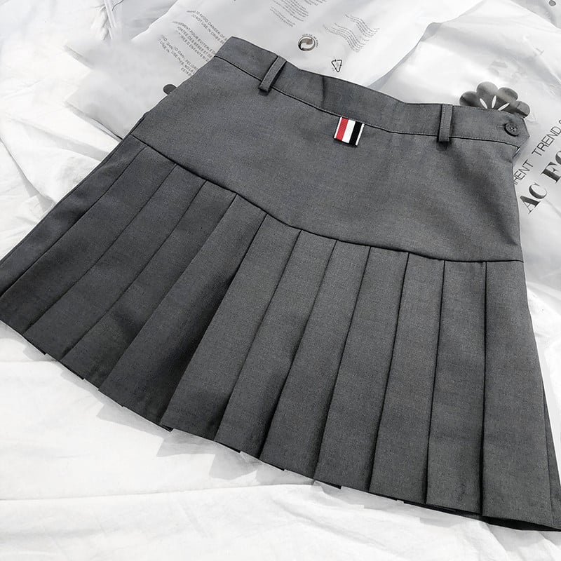 High Waist Suit Fabric for College Style Outfits