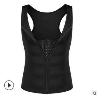 European and American Men's Sauna Clothing, Tummy Control Vest, Sports Vest, Cross-Border Corset, Neoprene Tights, Shapewear