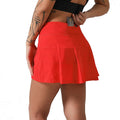 Pleated Yoga Skirt with Pockets for Sports Activities