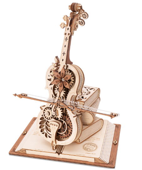 DIY Wooden Mechanical Assembly Model Creative Toy