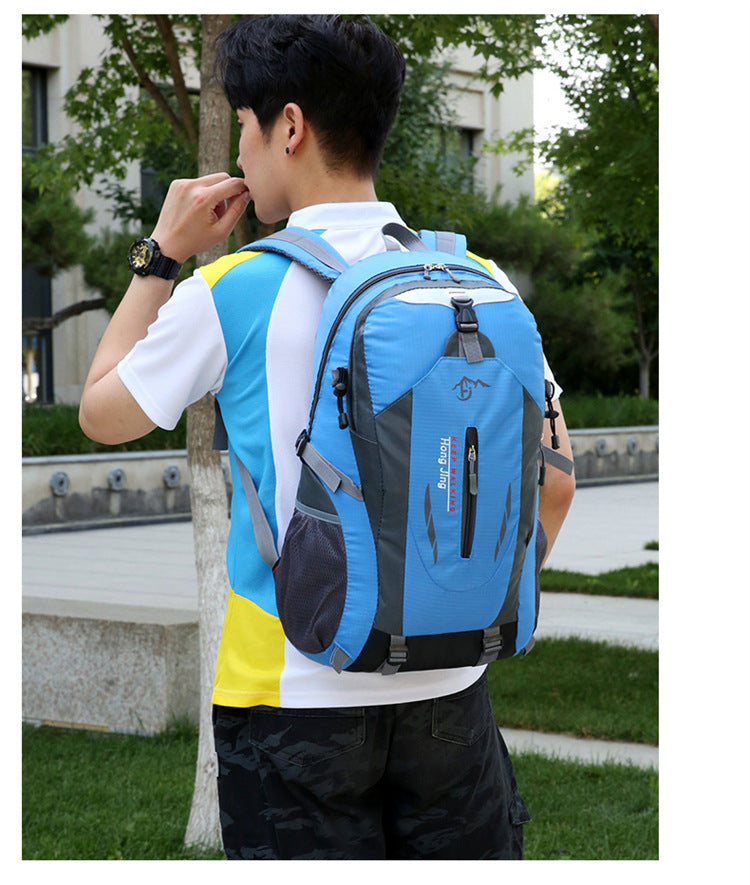 Travel Large-Capacity Backpack Sports Men's and Women's Travel Luggage Backpack Travel Student School Bag Mountaineering Bag Outdoor Backpack