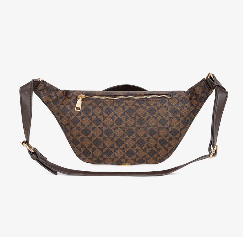Wear-Resistant Waist Bag for Construction Site Work for Men and Women 2025 Spring and Summer New European and American Casual Versatile Trendy Big-Name Outdoor Chest Bag