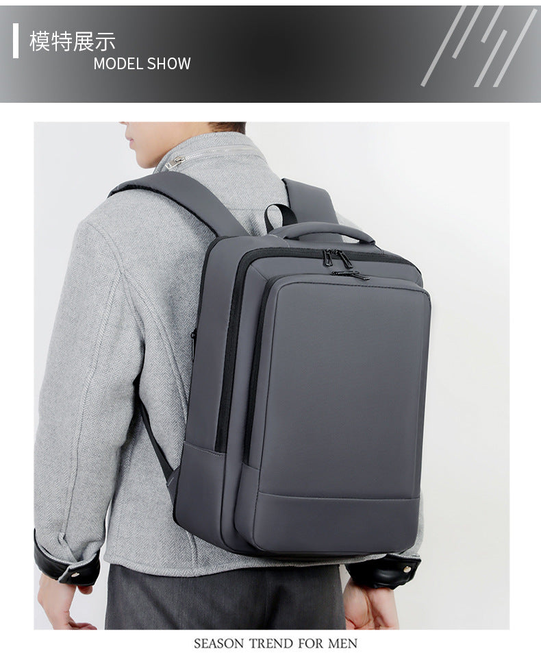 Backpack Men's High-class High-capacity Business Travel Men's Computer Bag Multi-functional Backpack College Student Commuter