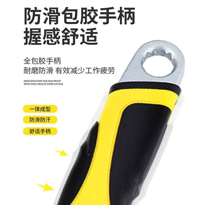 Factory wholesale adjustable wrench manual adjustable wrench loose mouth labor-saving open-end adjustable wrench pipe flexible dual-purpose wrench