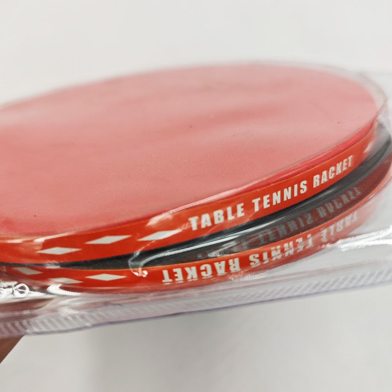 Manufacturer Wholesale Table Tennis Racket with 3 Balls Kidsren's Entertainment Racket 2 Pieces Packed for Ten Yuan or More Store Wholesale Volume Model