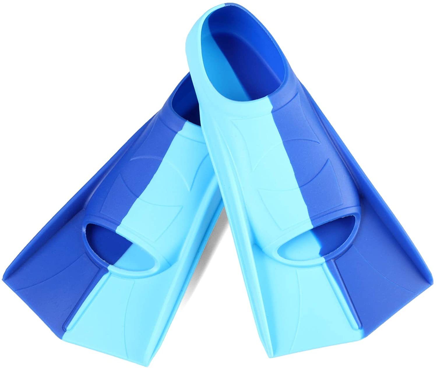 Hot sale professional training freestyle silicone frog shoes short flippers adult children flippers frog shoes manufacturers wholesale
