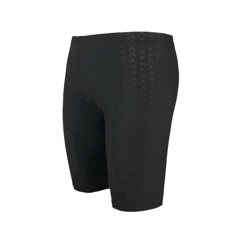 Swimming Trunks Five-Point Men's Professional Swimsuit Boxer Shorts Imitation Sharkskin Adult Large Size Hot Spring Swimming Suit