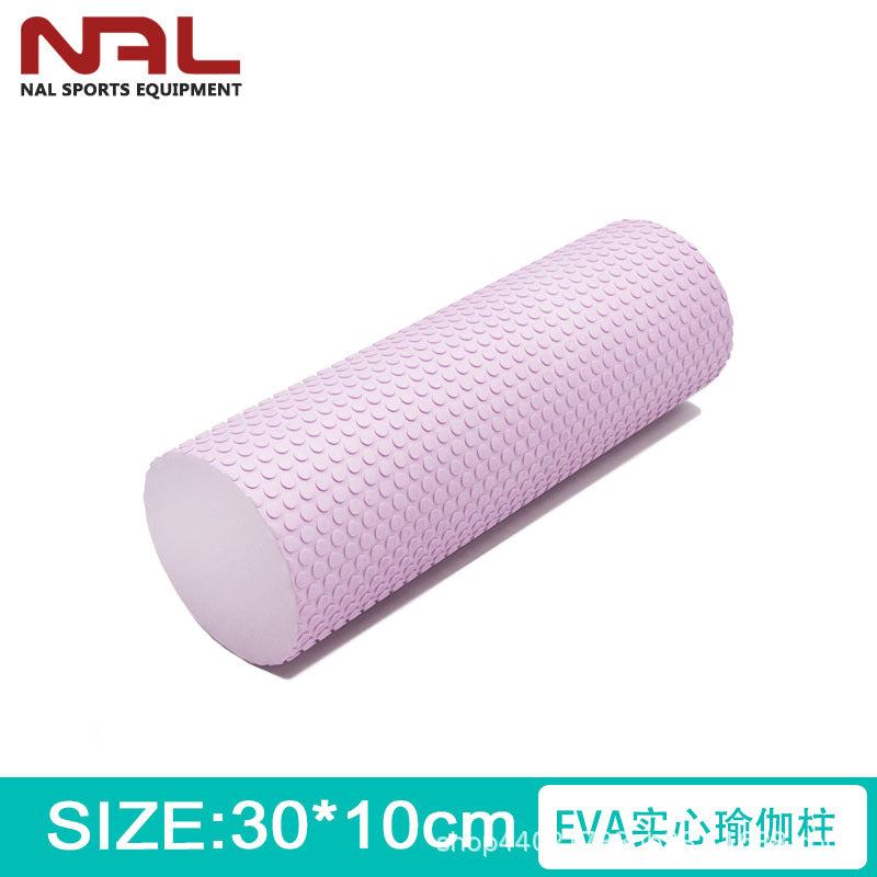 30*10cm Solid Yoga Column Foam Roller Muscle Massage Relaxation Massage Roller Home Eva Fitness Roller