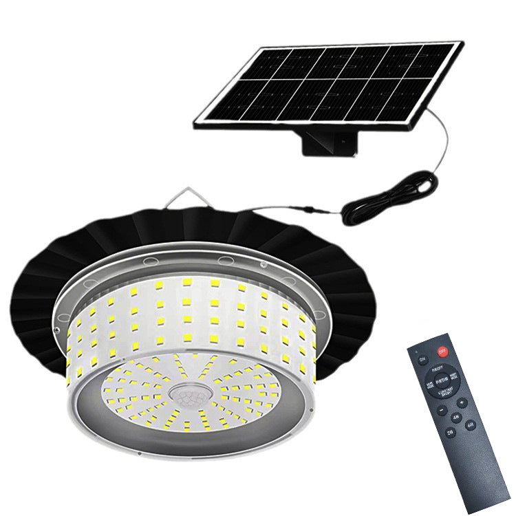 Solar 244LED Ring Chandelier Courtyard Garden Villa Street Light 360 Degree Outdoor Solar Lighting
