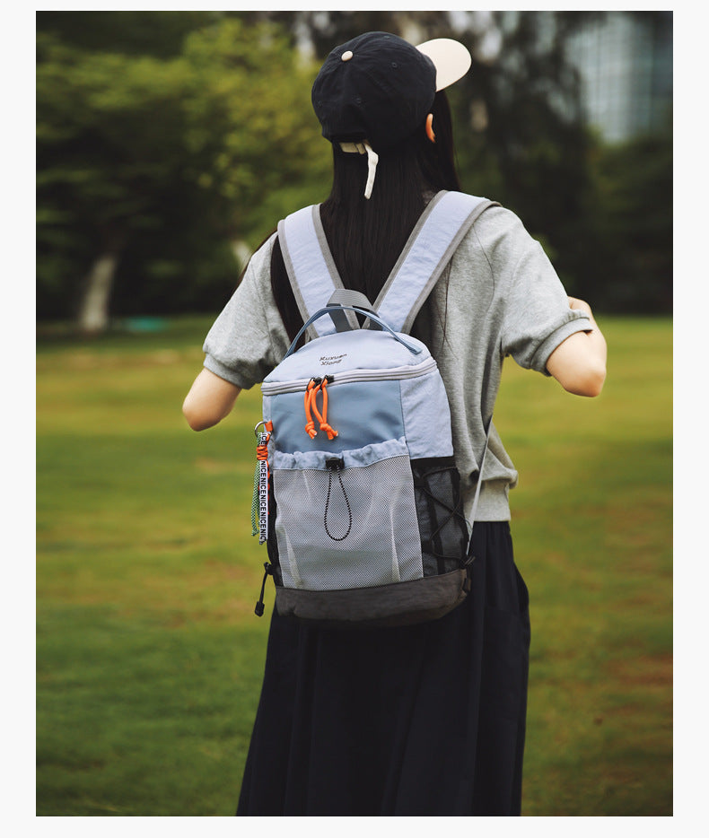 Outdoor Hiking Large-Capacity Backpack, Lightweight Travel Backpack, Commuting Storage School Bag, Leisure Cycling Backpack