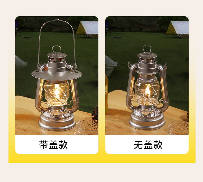 276 fire hand lantern outdoor camping lamp tent lighting lamp retro kerosene lamp atmosphere portable camping lamp