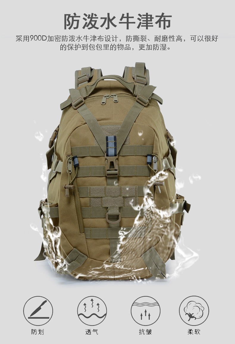 Multifunctional Hiking Camping Camping Army Camouflage Brigade Riding Outdoor Mountaineering Tactical Sports Bag Backpack