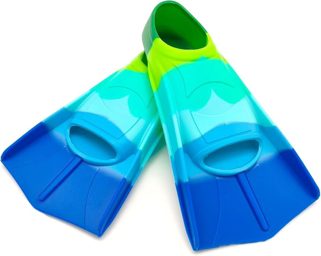 Hot sale professional training freestyle silicone frog shoes short flippers adult children flippers frog shoes manufacturers wholesale