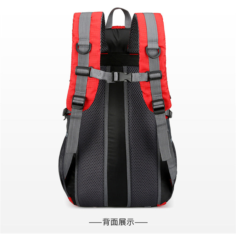 Travel Large-Capacity Backpack Sports Men's and Women's Travel Luggage Backpack Travel Student School Bag Mountaineering Bag Outdoor Backpack