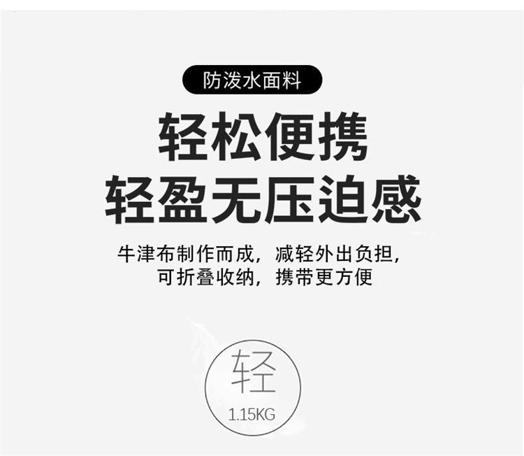 2025 New Men's Outdoor Backpack Travel Bag Large Capacity Oxford Cloth USB Charging Summer Camp Bag Export