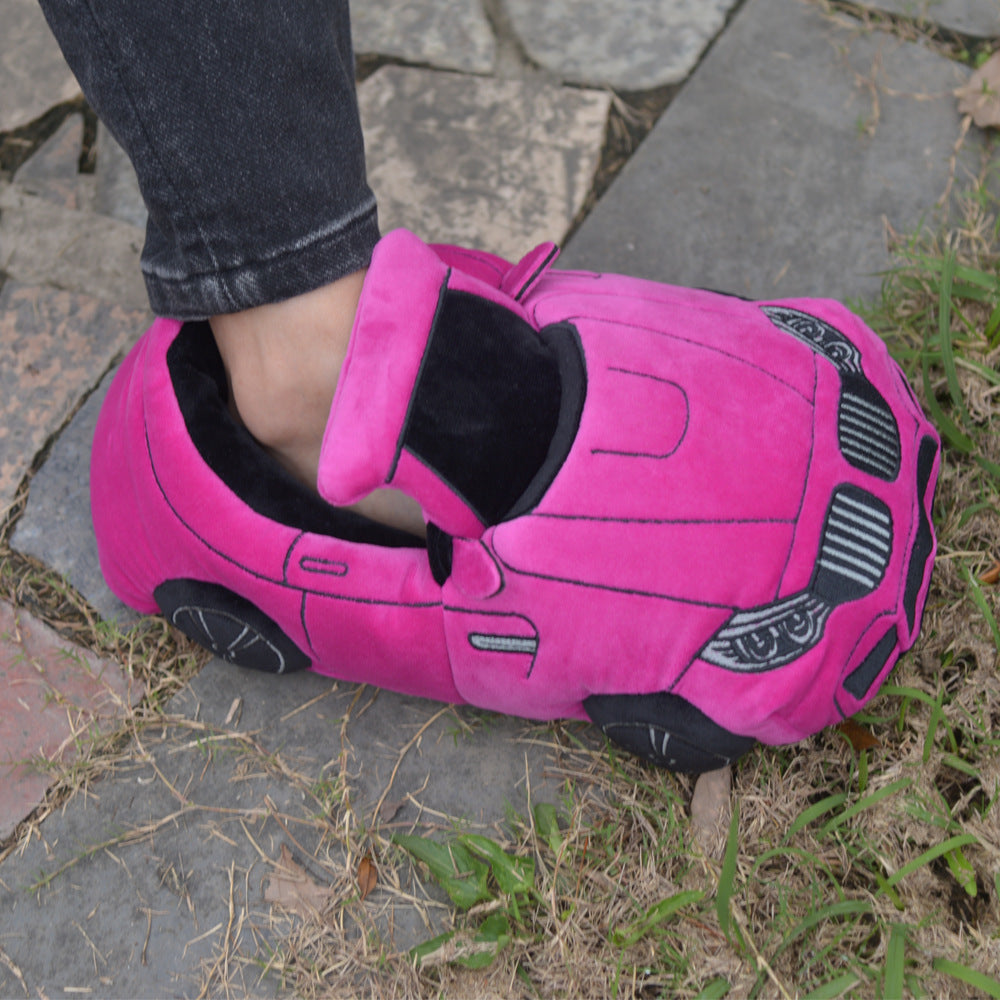 Factory direct cross-border new BMW new non-slip warm home cotton shoes winter cotton shoes