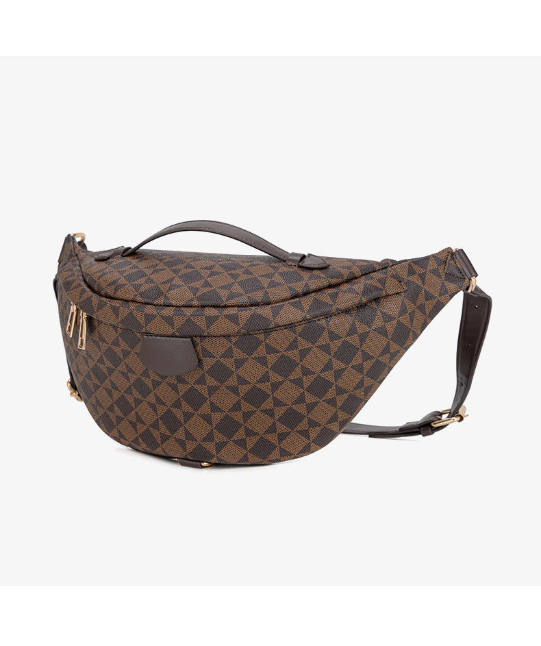 Wear-Resistant Waist Bag for Construction Site Work for Men and Women 2025 Spring and Summer New European and American Casual Versatile Trendy Big-Name Outdoor Chest Bag