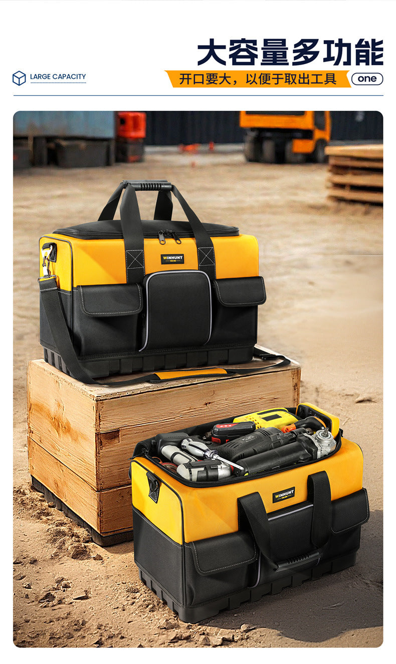 Changsheng hardware tool kit for electricians wear-resistant and durable plastic bottom hand tool kit thickened Oxford cloth