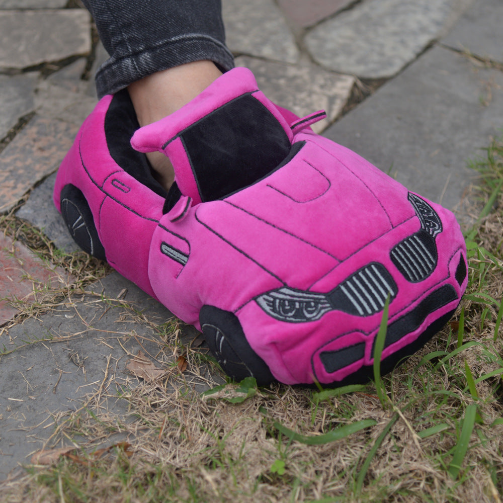 Factory direct cross-border new BMW new non-slip warm home cotton shoes winter cotton shoes