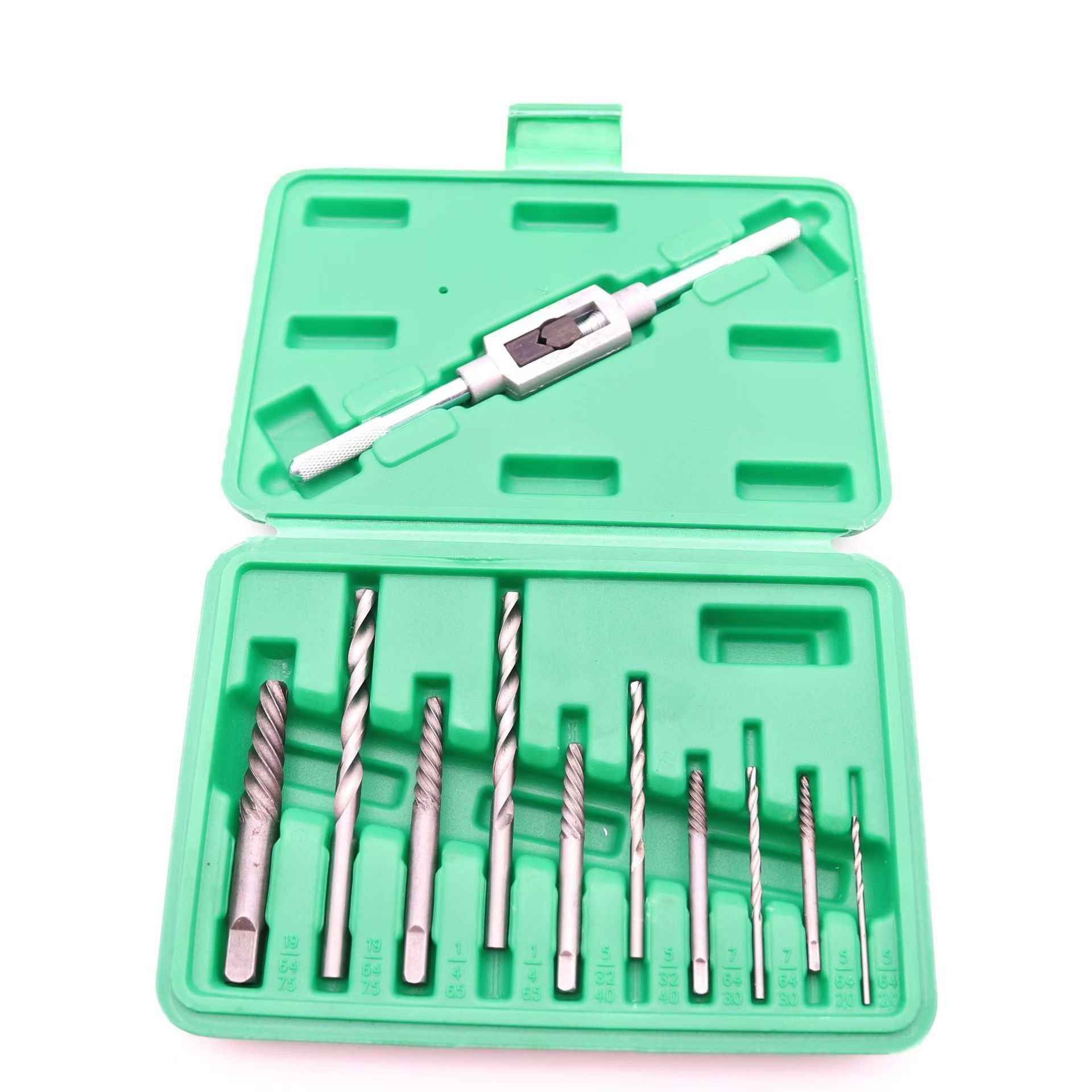 11-piece set of broken head screw extraction device to take out broken wire and broken tooth Rose artifact lower wire removal bolt screw thread withdrawal tool