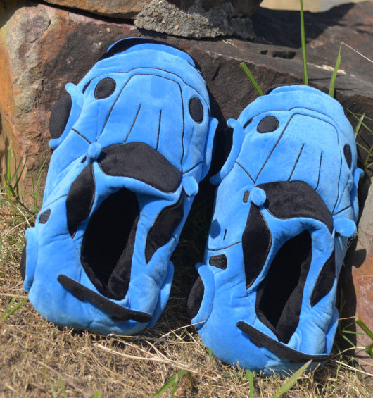 Factory direct cross-border new BMW new non-slip warm home cotton shoes winter cotton shoes
