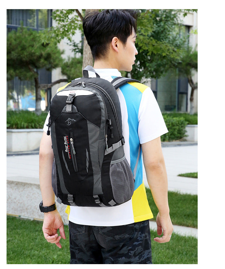 Travel Large-Capacity Backpack Sports Men's and Women's Travel Luggage Backpack Travel Student School Bag Mountaineering Bag Outdoor Backpack