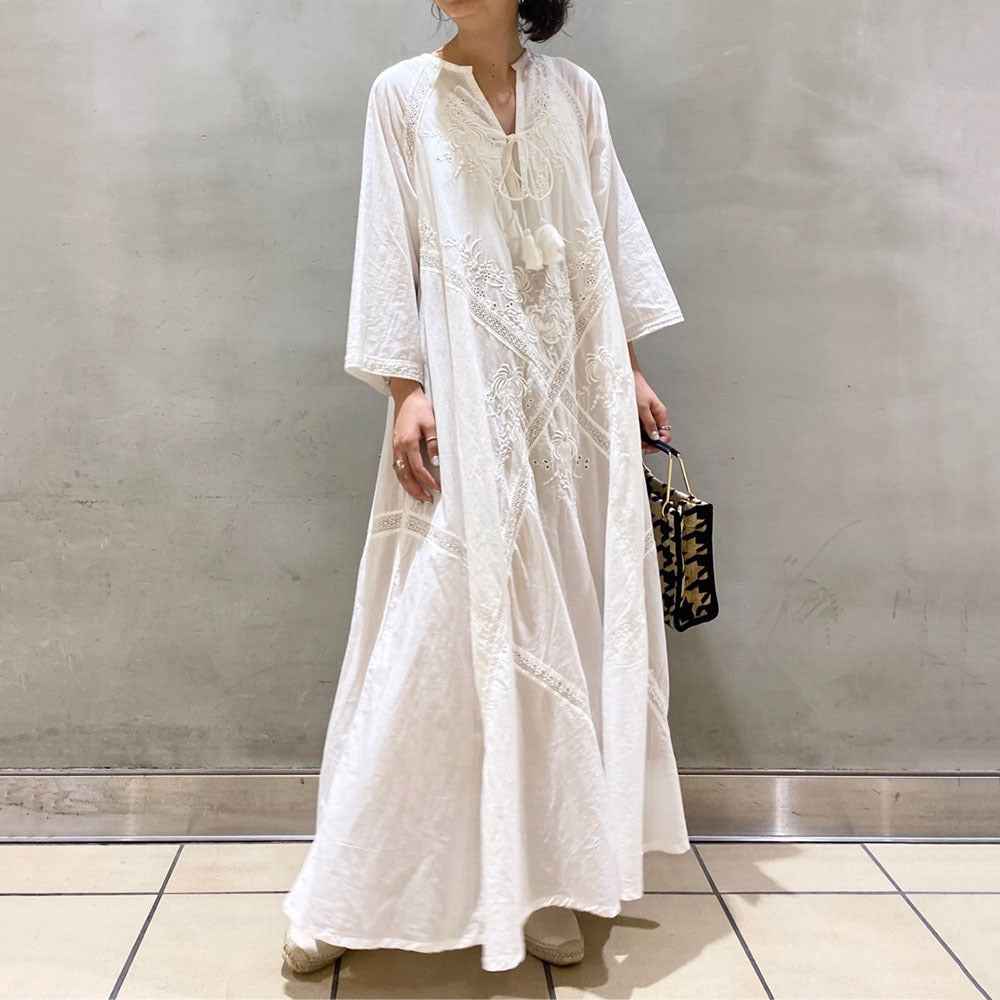 In Stock! Vintage Style A-Line Skirt for Women, 2026 Summer New Japanese Style Ladylike Loose Lace-Up Dress for Women