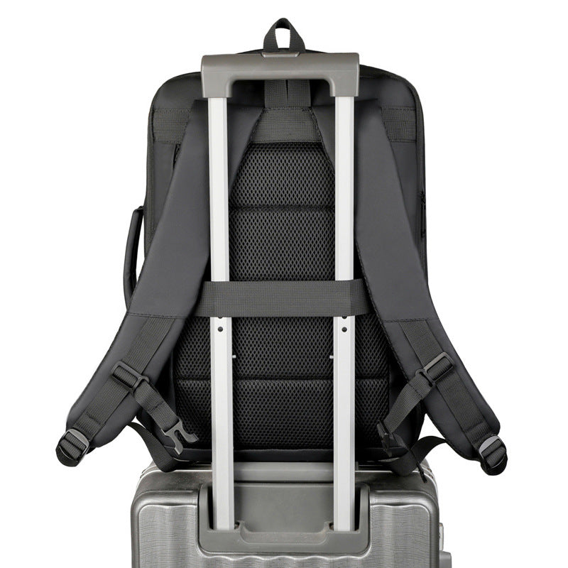 Backpack Men's High-class High-capacity Business Travel Men's Computer Bag Multi-functional Backpack College Student Commuter