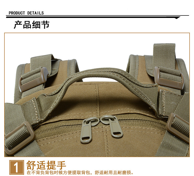 Multifunctional Hiking Camping Camping Army Camouflage Brigade Riding Outdoor Mountaineering Tactical Sports Bag Backpack