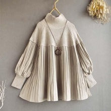 In-Stock Japanese Style 2026 Summer New Striped Color-Blocked Knitted Sleeveless Round-Neck Jacquard Knit Dress