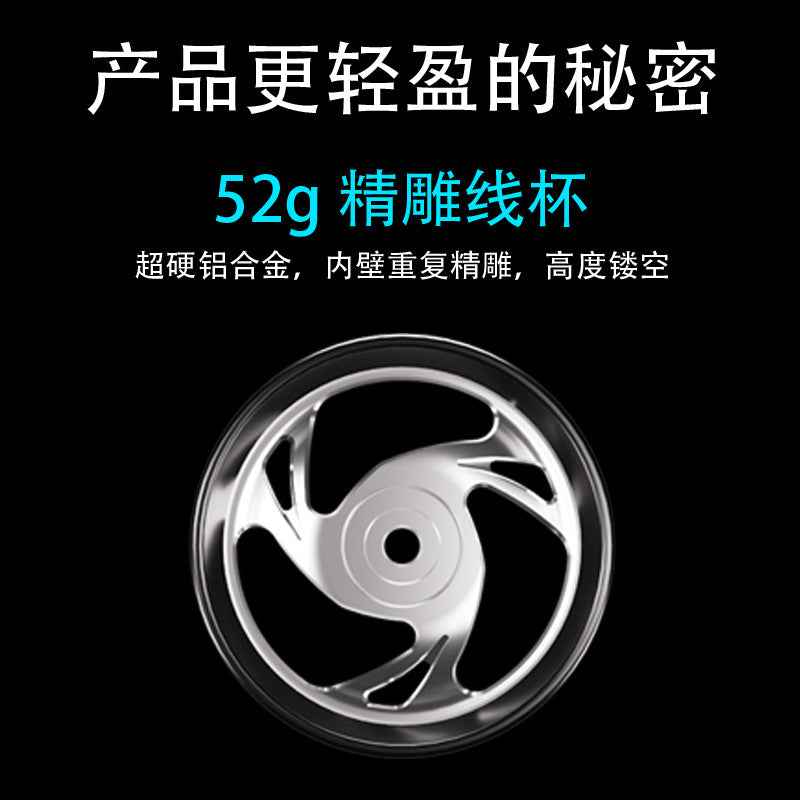 Diva/DIWA White Bone Knight 801 Beach Fishing Wheel Cast Wheel Coast Fishing Wheel 35 Line Cup Universal Fregan