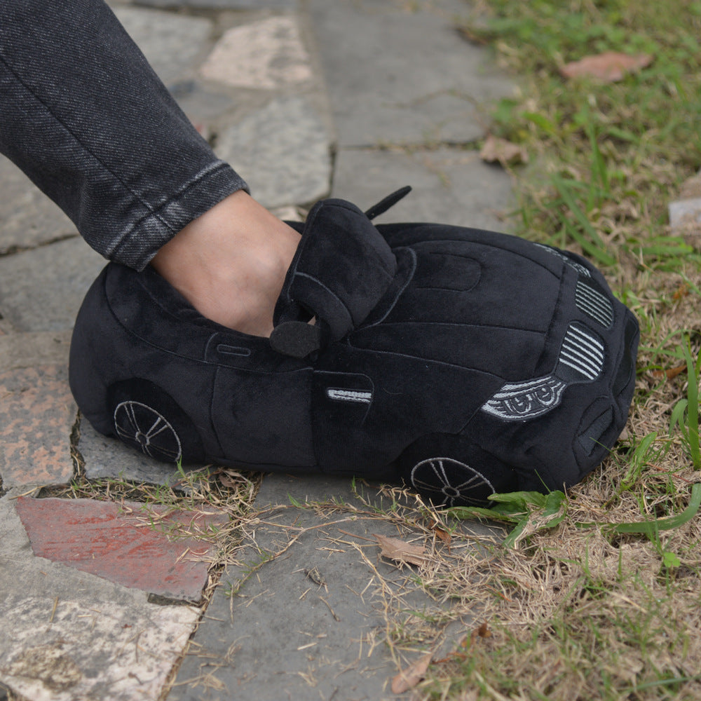 Factory direct cross-border new BMW new non-slip warm home cotton shoes winter cotton shoes