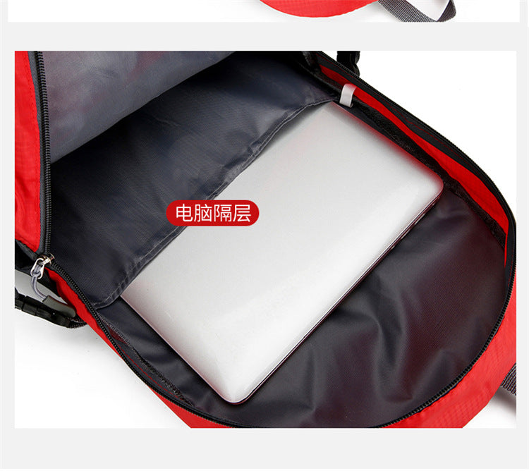 Travel Large-Capacity Backpack Sports Men's and Women's Travel Luggage Backpack Travel Student School Bag Mountaineering Bag Outdoor Backpack
