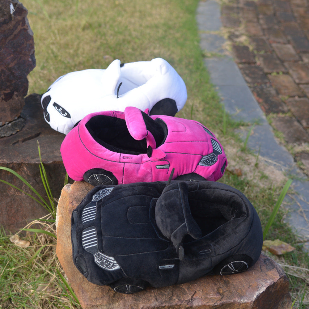 Factory direct cross-border new BMW new non-slip warm home cotton shoes winter cotton shoes