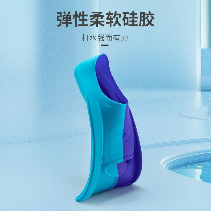 Hot sale professional training freestyle silicone frog shoes short flippers adult children flippers frog shoes manufacturers wholesale