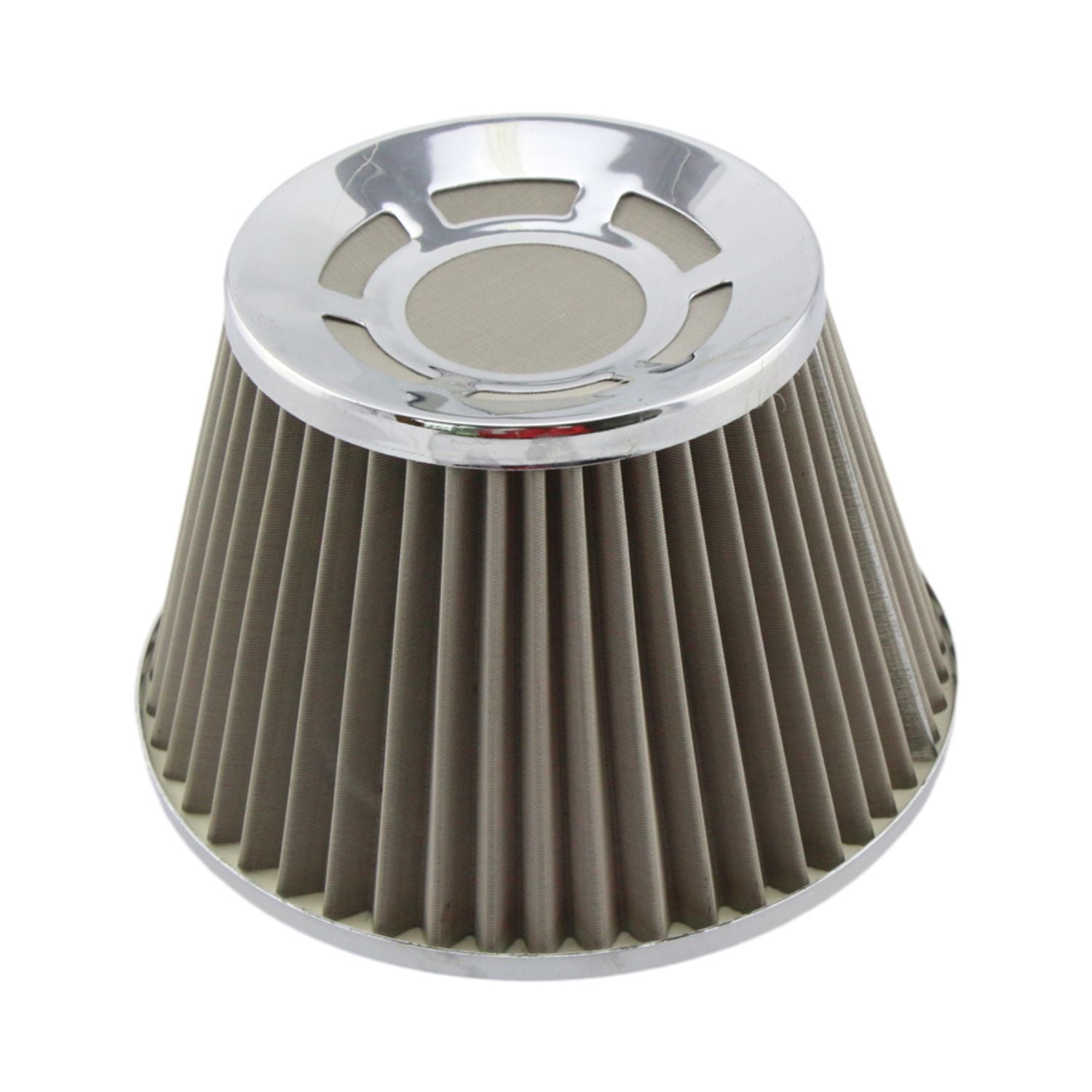 Car air filter high flow mushroom head engine intake modified mushroom head stainless steel mesh filter