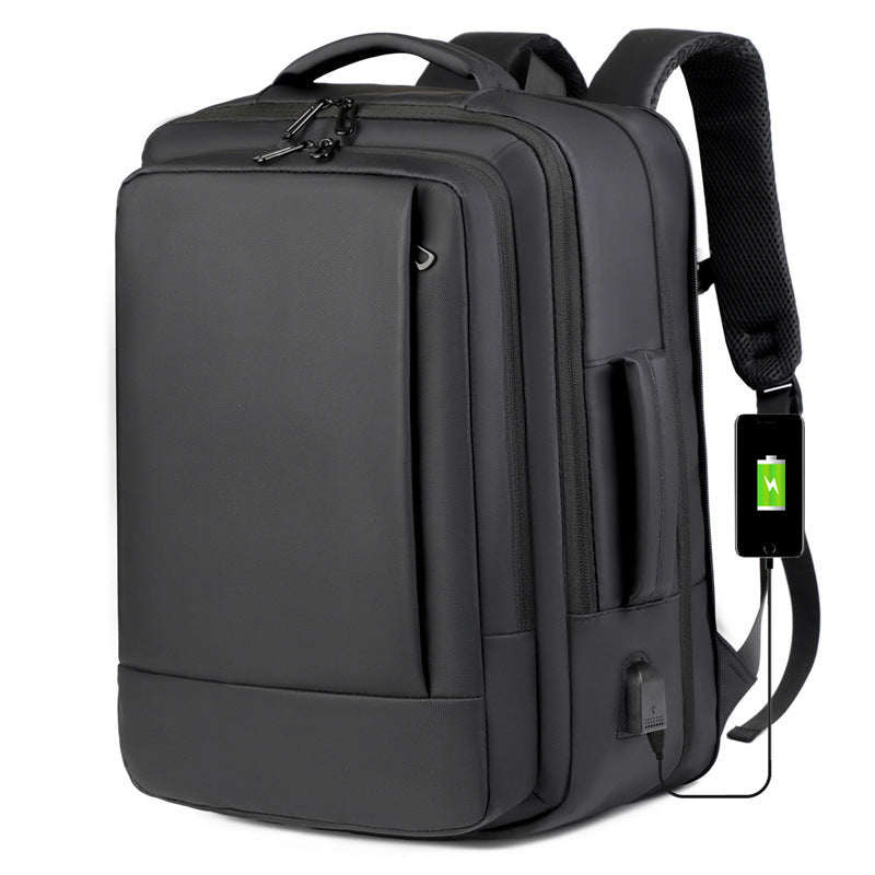 Backpack Men's High-class High-capacity Business Travel Men's Computer Bag Multi-functional Backpack College Student Commuter