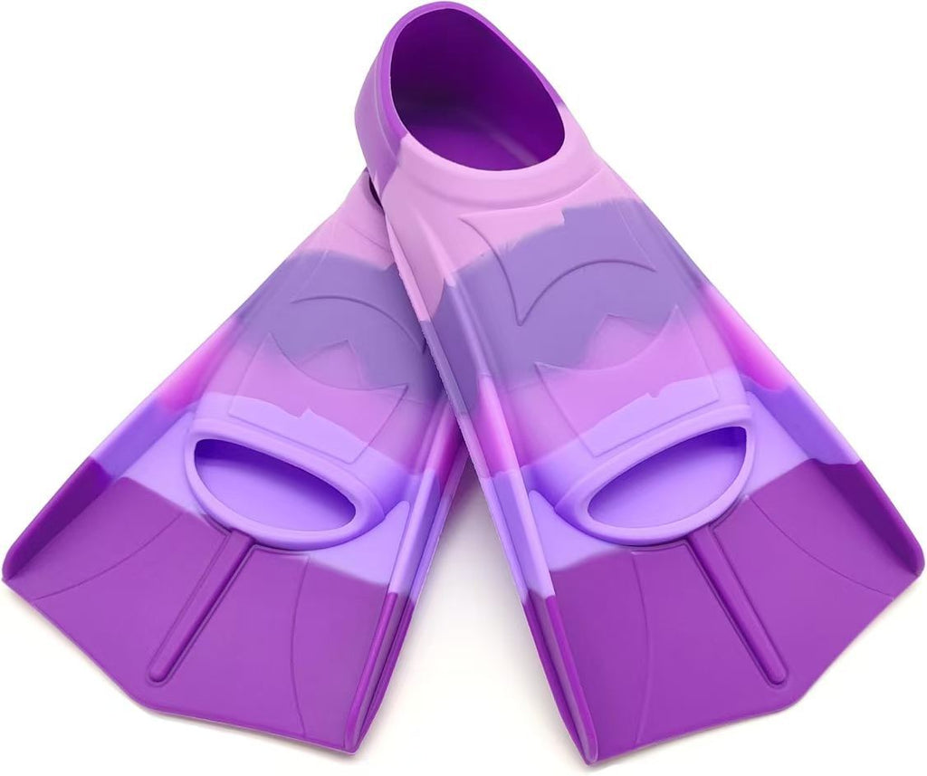 Hot sale professional training freestyle silicone frog shoes short flippers adult children flippers frog shoes manufacturers wholesale