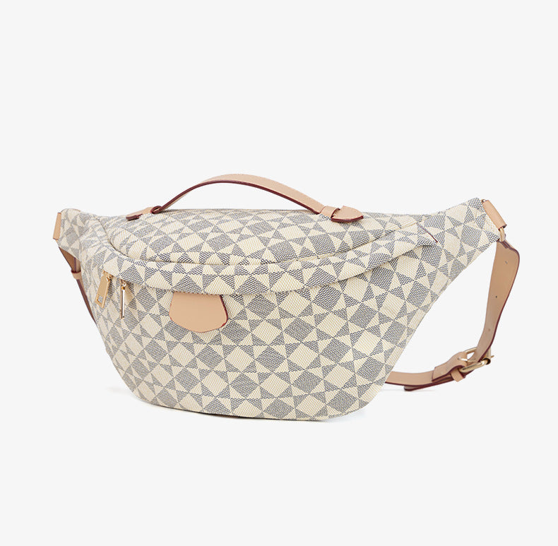 Wear-Resistant Waist Bag for Construction Site Work for Men and Women 2025 Spring and Summer New European and American Casual Versatile Trendy Big-Name Outdoor Chest Bag