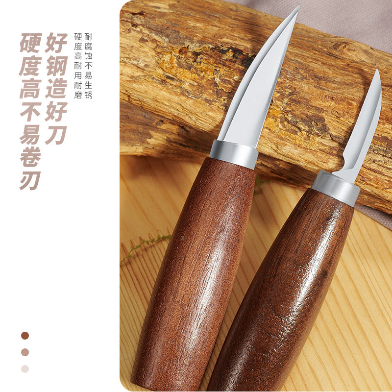 Professional woodworking carving knife DIY cutting woodcutter scimitar handmade woodcarving digging spoon full set of tools woodcarving woodcarving tools