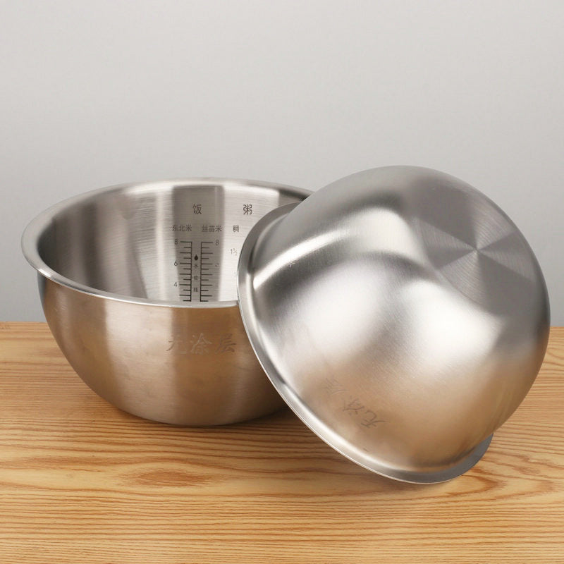 Rice Cooker Liner 304 Stainless Steel Food Grade Zero Coated Non-stick Cooker Liner Suitable for Xiaomi Rice Cooker