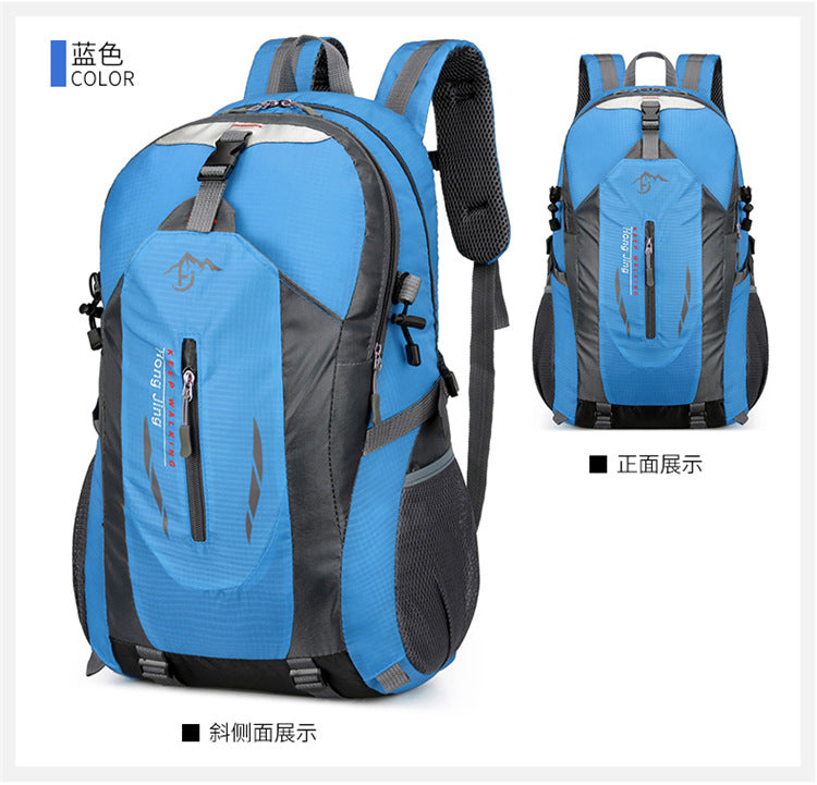Travel Large-Capacity Backpack Sports Men's and Women's Travel Luggage Backpack Travel Student School Bag Mountaineering Bag Outdoor Backpack