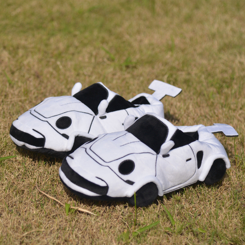 Factory direct cross-border new BMW new non-slip warm home cotton shoes winter cotton shoes