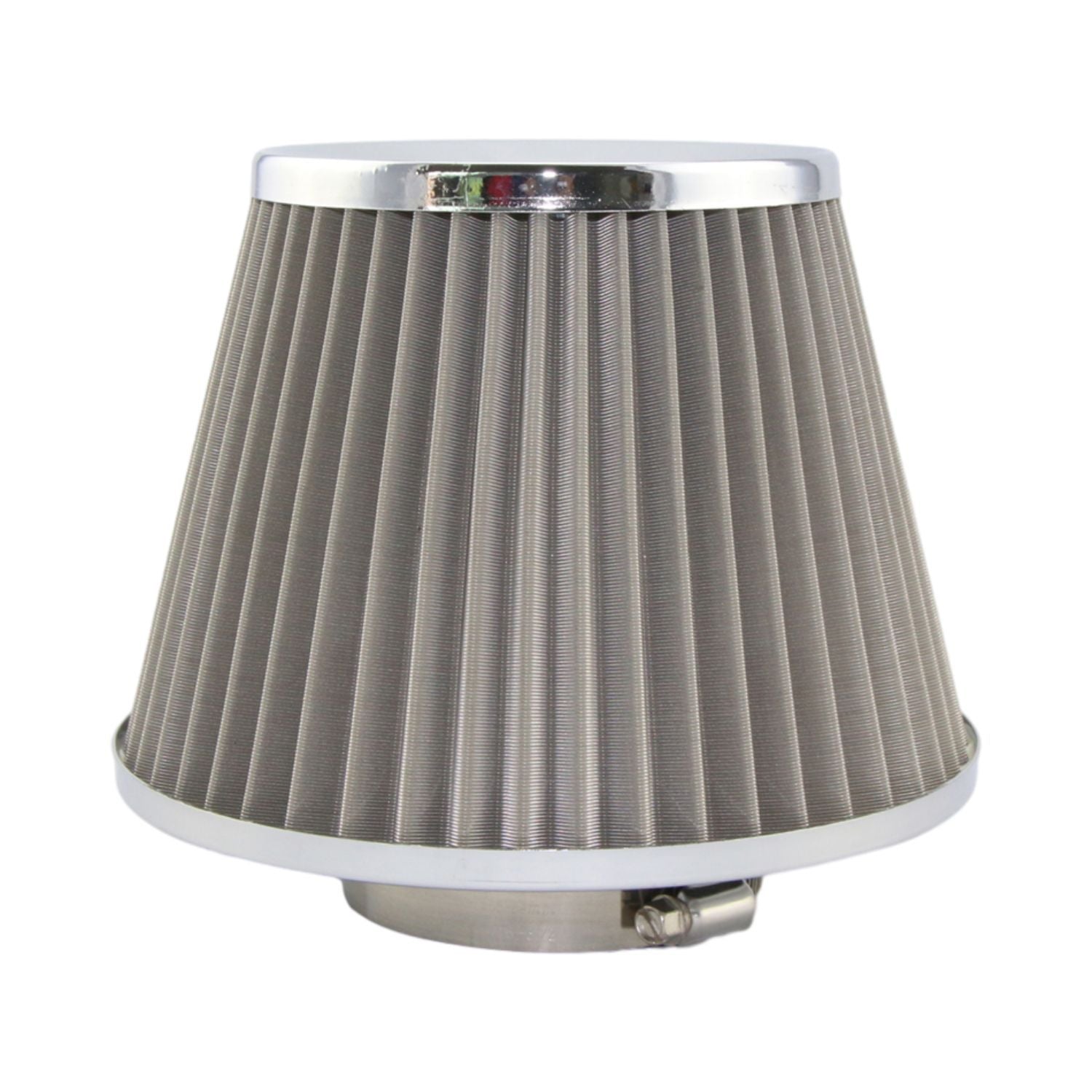 Car air filter high flow mushroom head engine intake modified mushroom head stainless steel mesh filter