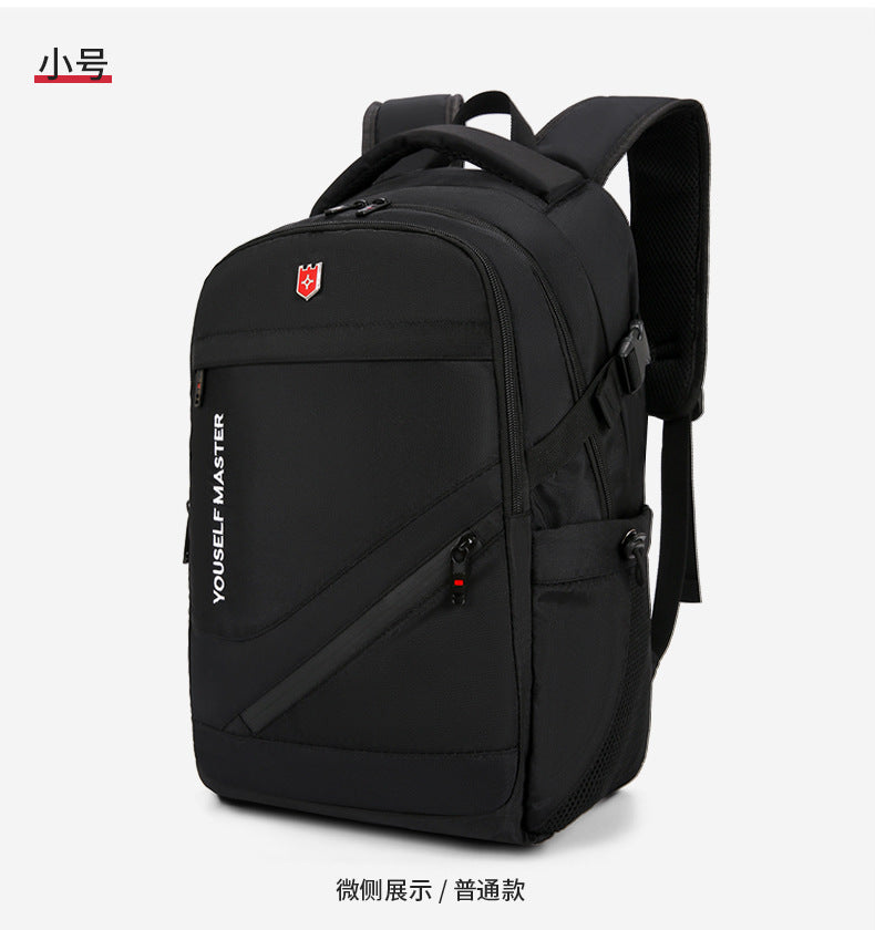 Cross-border Backpack Men's Large Capacity Business Travel Bag Computer Backpack Junior Senior high school College Student Schoolbag New Travel