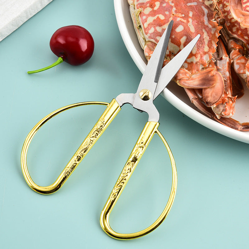 Crab Eight Pieces Stainless Steel Crab Eating Tools Crab suit Crab Pick Hairy Crab Crab Pliers Dismantling Crab Tools Gift Box suit