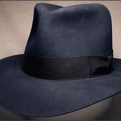 Amazon LAZADA Cross-border Wool Cowboy Hat Bow Men's Jazz Hat European and American Hot Autumn and Winter Hat