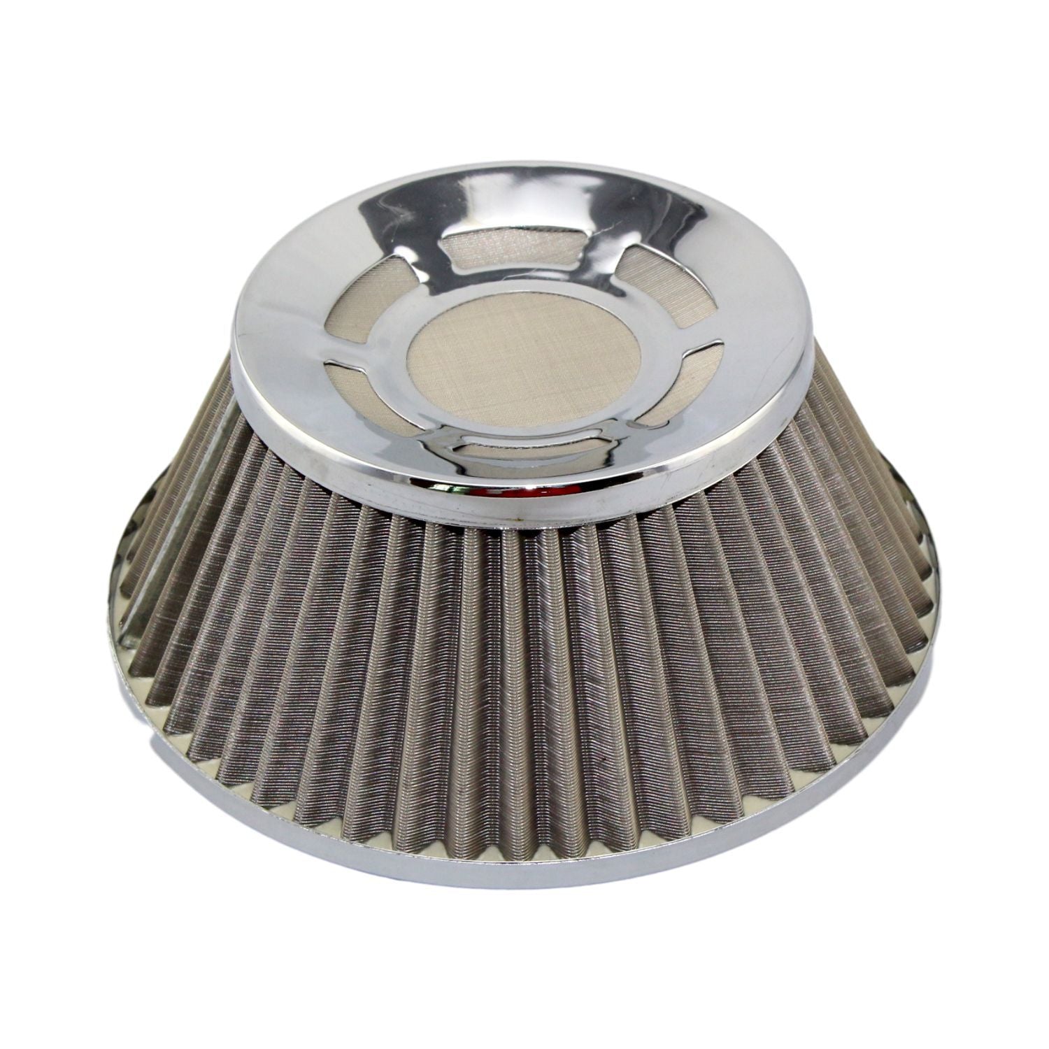 Car air filter high flow mushroom head engine intake modified mushroom head stainless steel mesh filter