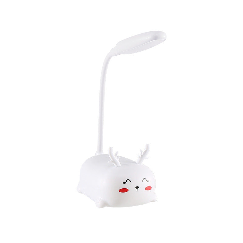Factory direct creative cute girl heart mini small table lamp led bedroom bedroom bedside eye protection night light