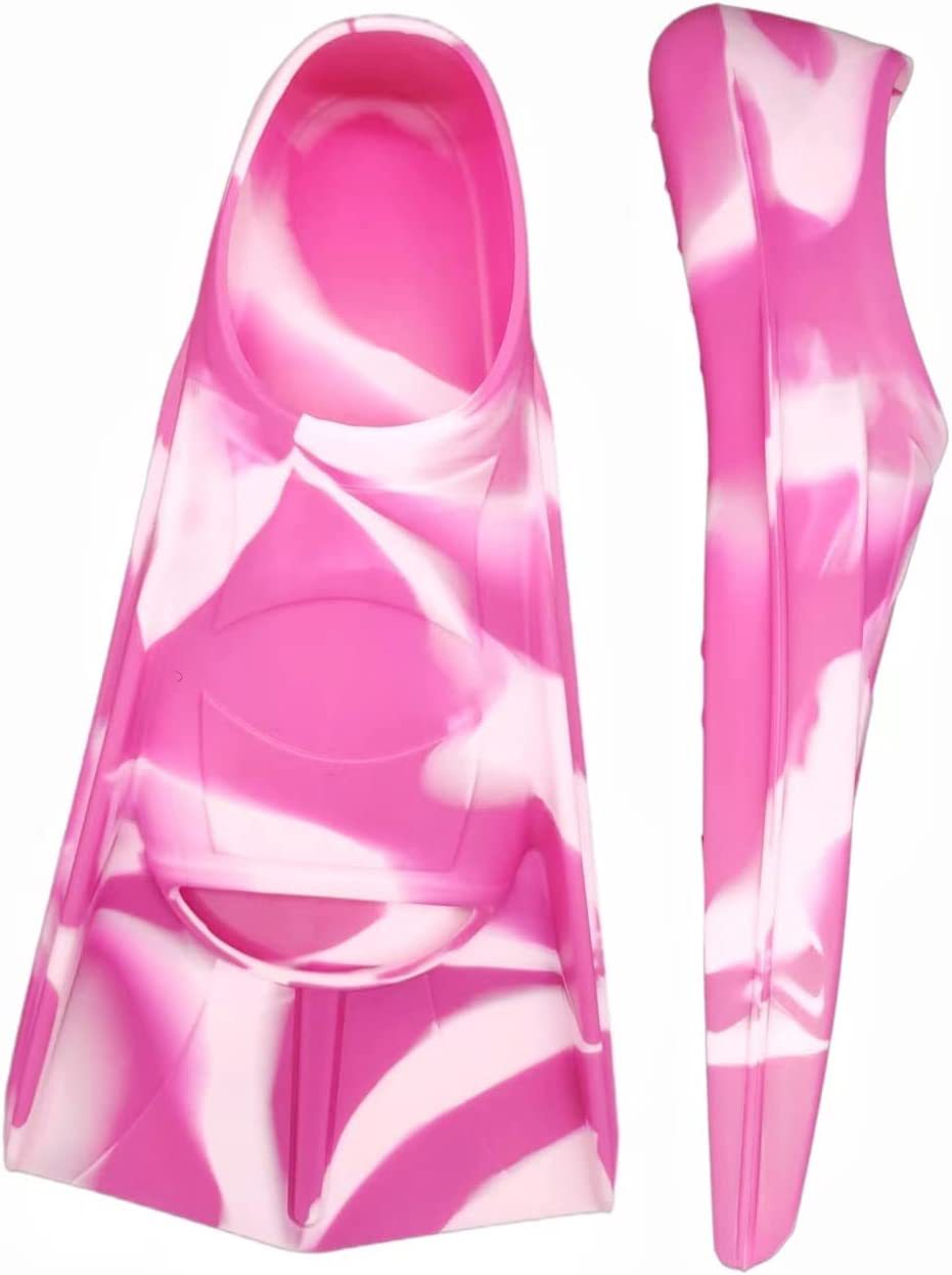 Hot sale professional training freestyle silicone frog shoes short flippers adult children flippers frog shoes manufacturers wholesale